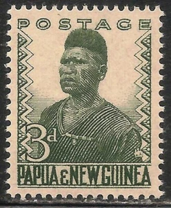 Papúa Nueva Guinea #126 (A23) en estado bastante bueno MNH - 1952 3p policía - Imagen 1 de 1