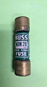BUSS NON-20 EINMALSICHERUNG 20A 250V - Bild 1 von 3
