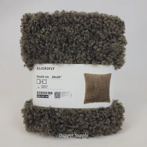 IKEA Asjordfly Brown Cushion Cover  20"x20" New - Picture 1 of 7