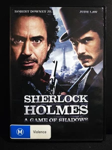 Sherlock Holmes - A Game Of Shadows (DVD) Region 4 - Picture 1 of 3
