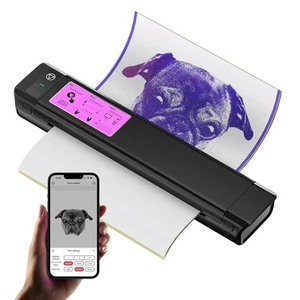 M08Pro Wireless Tattoo Transfer Stencil Printer - Inkless Transfer Thermal Co... - Picture 1 of 9