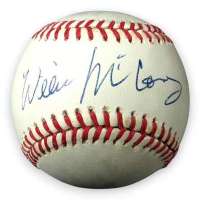 Willie McCovey Signed Autographed NL Baseball Giants HOFer PSA K33067 - Image 1 of 3