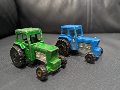 Lesney Matchbox Super fast  No.46 Ford Tractor X 2 - Image 1 of 4