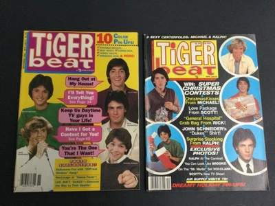 TIGER BEAT (Nov & Dec 1981) — Clean copies Foto 1 de 4