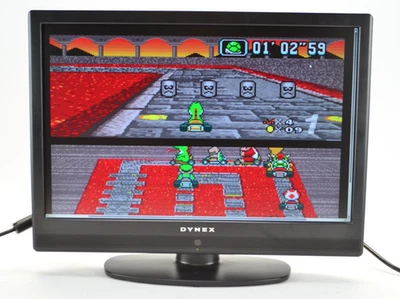 Dynex DX-LCD19-09 19 Inch Widescreen HDMI LCD HDTV TV 16:10 720P RCA VGA Co-Ax - Image 1 of 4