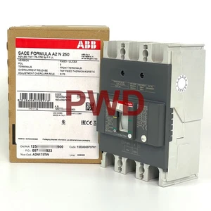 Interruttore automatico nuovo con scatola Abb A2N175TW Formula A2 N 250 UL/CSA TMF, 3 poli, 175 Amp - Foto 1 di 16