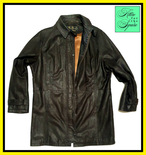 BURBERRY Bellissimo Cappotto Barbour Pelle Marrone Ottime Condizioni Ottima Qualità e Design