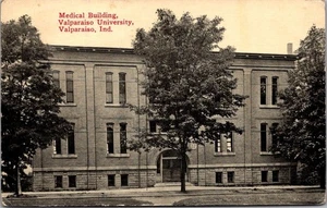 MEDICAL BUILDING Valparaiso University INDIANA IN c1912 Postcard - Picture 1 of 2