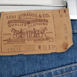 Vintage Levis Jeans 517 Men 31x36 40517-0913 USA Orange Tab Cowboy Boot 70s - Picture 1 of 10