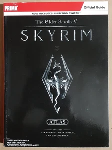 The Elder Scrolls V Skyrim Prima Official Strategy Game Atlas W/Free Eguide - Picture 1 of 3