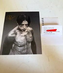 Ronnie Radke FIRMADO Falling In Reverse 8X10 Impresión Dios es un arma “Mirando hacia arriba” - Imagen 1 de 6
