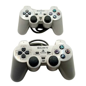 Controlador analógico Sony PlaySation: gris (SCPH-1200) CANTIDAD: 2 - Imagen 1 de 4
