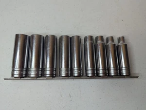 Snap-On TS121-TS281 Metric 6-Point Deep Sockets 1/2-inch Drive 9-Piece - Bild 1 von 11