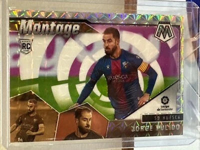 2020-21 Panini Mosaic La Liga Montage Mosaic Jorge Pulido Card# 19 Rookie RC - Image 1 of 2