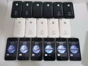 Telefono usato originale Apple iPhone 3G 3GS - 8GB 16GB 32GB - nero bianco - sbloccato - Foto 1 di 13