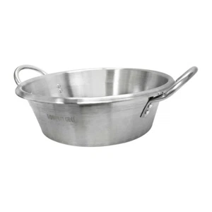 Padella pentola Carnitas Cazo piatto cottura esterno diametro 16 pollici acciaio inox - Foto 1 di 4