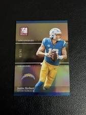 2023 Donruss Elite Status GOLD Justin Herbert #27 #’d 04/10 - CHARGERS