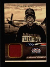 SHADE LEE 2012 PANINI AMERICANA #113 HEROES & LEGENDS RELIC #437/499 BC1395