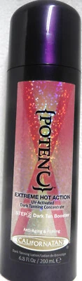 LOCIÓN BRONCEADORA POTENC EXTREME HOT ACTION TINGLE STEP 2 DE CALIFORNIA BRONCEADA ¡RARA! Foto 1 de 2
