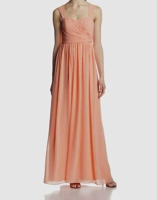 Vestido para mujer Donna Morgan rosa Bailey cuello corazón talla 14 $240 Foto 1 de 2