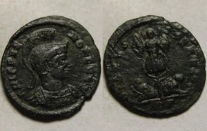 Constantine I Trier Rare genuine Ancient Roman coin Legionary standard captives - Picture 1 of 4