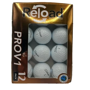 Reload Titleist Pro V1 Golf Balls - 12 Pack Premium Quality Performance - Picture 1 of 11
