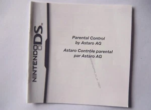 76857 Anleitungseinsatz - Kindersicherung - Nintendo DS () 5805866 - Bild 1 von 1