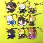 Anime Pandora Serca Gumowy pasek Brelok Charm OZ Alice Gilbert Elliot Leo