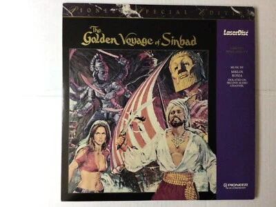 THE GOLDEN VOYAGE OF SINBAD - John Phillip Law - LASERDISC - NRMT - SPECIAL ED. - Image 1 of 4