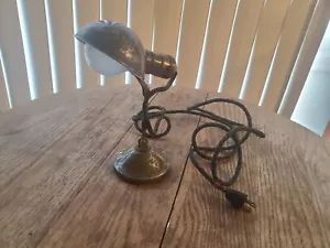 Antike 20er Jahre Gacor Handi Lampe Jr verstellbar Metall Maschine Alter Steampunk funktioniert! - Bild 1 von 14