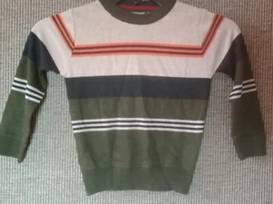 FAZE 1 Boys Sweater Striped size 4T.         Tub 11 - Picture 1 of 10