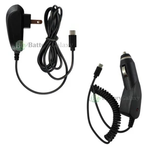Type-C USB Wall+Car Charger FAST for HTC U Play/Ultra/U11/U11 life/U12+/Bolt/10 - Picture 1 of 8