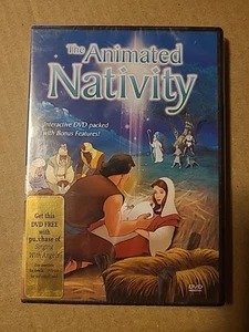 The Animated Nativity (Interactive DVD, 2007) Richard Rich Animation, Bible  - Picture 1 of 2