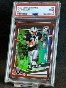 2023 Donruss Optic Bo Jackson Red Prizm /99 PSA 9 - Picture 1 of 3