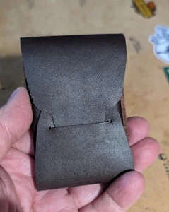 Cortez Leder Mini Karten Leder Geldbörse Tasche wie Loyal Stricklin Johnny - Bild 1 von 3