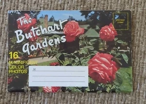 The Butchart Gardens - British Columbia Canada - 16 Color Photo Booklet - Picture 1 of 2