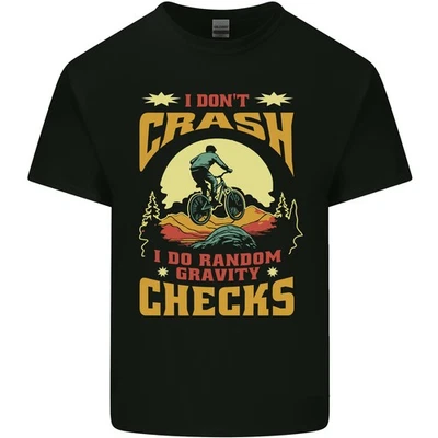 Downhill Mountain Biking DH Bike Funny Kids T-Shirt Childrens - Image 1 of 4