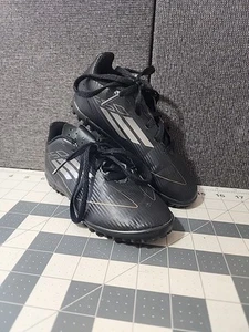 Adidas F50 League TF KIDS Turf Soccer Shoes Indoor Black/Black IF1389 13K - Picture 1 of 14
