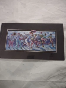 Signiert "New Orleans Second Line Sunshine" von Marcus Akinlana 11 * 5 cm - Bild 1 von 8