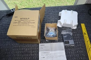 NEC Projection Lamp MT50LP With AIR FILTER Works MT850/1050/1055 NEW Open Box - Picture 1 of 13