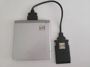 Vintage PORT Noteworthy NW24XCD CD-ROM PC Card Drive Slim-Line PCMCIA Portable. - Photo 1/6