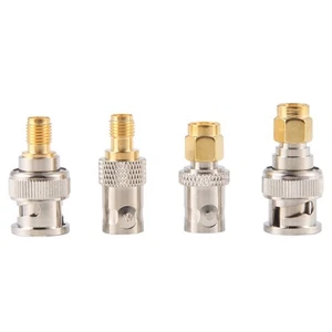 4 Stücke Bnc Zu Sma Typ Männlich Weiblich Stecker Adapter Test Konverter K1933 - Zdjęcie 1 z 7