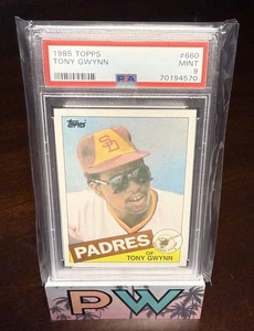 1985 Tony Gwynn Topps PSA 9 (ST) #660 HOF - Picture 1 of 2