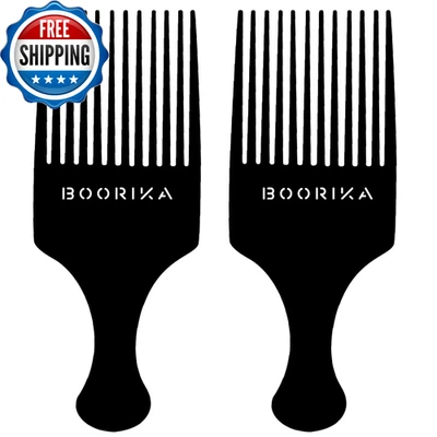 Peine Afro Hair Pick para mujeres y hombres 7,5 pulgadas liso resistente diente ancho... Foto 1 de 4
