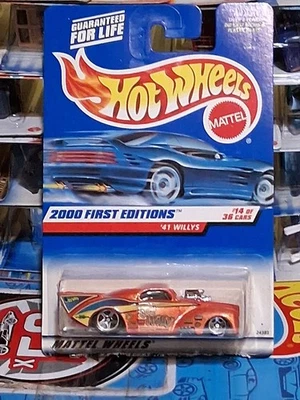 Hot Wheels 2000 First Editions ‘41 Willys in Orange Collector #074 - Image 1 of 4