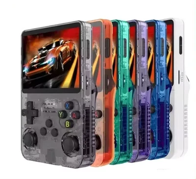 128g R36s Retro Handheld Video Game Console Linux System 3.5 Inch Ips Screen