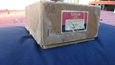 Motor limpiaparabrisas y caja de cambios Lucas CRT 1954, 1955, MGTF 1500 etiqueta original en caja nuevo Foto 1 de 4