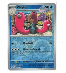 Pokemon Scarlet & Violet Wugtrio 057/198 Reverse Holo - Picture 1 of 2