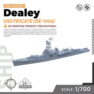 SSMODEL SSC700597 1/700  Military Model Kit USS Dealey Frigate (DE-1006) - Picture 1 of 4