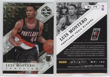 2015-16 Panini Limited Spotlight Gold /25 Luis Montero #174 Rookie RC